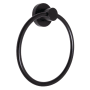 Speakman Vector 6-11/16" Wall Mounted Towel Ring Matte Black
