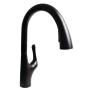 Speakman Chelsea 1.8 GPM Single Hole Pull Down Kitchen Faucet Matte Black