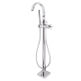 Speakman Lura Roman Tub with Built-In Diverter - Includes Hand Shower Brushed Bronze
