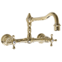 Speakman Proper 1.75 GPM Wall Mounted Bridge Kitchen Faucet Polished Brass