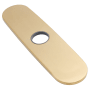 Speakman 10-1/2" Escutcheon Plate Aged Brass