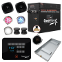 SteamSpa Black Series Bluetooth/WiFi 10.5kW QuickStart Steam Bath Generator Package Oil Rubbed Bronze