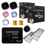 SteamSpa Black Series Wifi and Bluetooth 15kW QuickStart Steam Bath Generator Package Gold