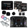 SteamSpa Black Series WiFi and Bluetooth Double 7.5KW Quickstart Steam Bath Generator Package with Dual Aroma Pump Oil Rubbed Bronze