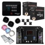 SteamSpa Black Series WiFi and Bluetooth Double 12KW Quickstart Steam Bath Generator Package with Dual Aroma pump Oil Rubbed Bronze