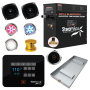SteamSpa Black Series Bluetooth/WiFi 6kW QuickStart Steam Bath Generator Package Gold