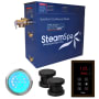 SteamSpa Indulgence 12 KW QuickStart Steam Bath Generator Package Oil Rubbed Bronze