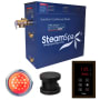 SteamSpa Indulgence 9 KW QuickStart Steam Bath Generator Package Oil Rubbed Bronze