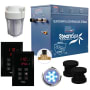 SteamSpa Royal 12 KW QuickStart Steam Bath Generator Package with Built-in Auto Drain Matte Black