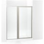 Sterling Attend 72" High x 59-1/2" Wide Pivot Framed Shower Door with Clear Glass Nickel