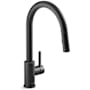 Sterling Traverse 1.5 GPM Single Hole Pull Down Kitchen Faucet with ProMotion Technology - Includes Escutcheon Matte Black