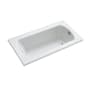 Sterling Lawson 60" x 32" Vikrell Soaking Bathtub for Drop In Installations with Reversible Drain Location White