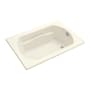 Sterling Lawson 60" x 42" Vikrell Soaking Bathtub for Drop In Installations with Reversible Drain Location Biscuit