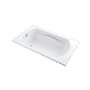 Sterling Lawson 72" x 42" Vikrell Soaking Bathtub for Drop In Installations with Reversible Drain Location White