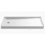 Sterling Ensemble 60" Shower Receptor with Left Hand Drain White