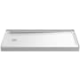 Sterling Ensemble 60" Shower Receptor with Left Hand Drain White
