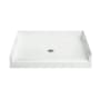Sterling Accord 42" x 36" Vikrell Shower Pan with Drain Center White