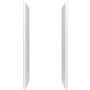 Sterling Traverse 34" X 72-1/4" Shower End Wall Set White