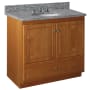 Strasser Simplicity 36" Single Free Standing Vanity Cabinet Only - Less Vanity Top Medium Alder