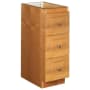 Strasser Simplicity 34-1/2" MDF and Plywood Bathroom Bridge or Side Cabinet Natural Alder