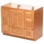 Strasser Simplicity 42" Single Free Standing Vanity Cabinet Only - Less Vanity Top Natural Alder
