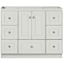 Strasser Simplicity 42" Single Free Standing Vanity Cabinet Only - Less Vanity Top Dark Alder