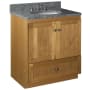 Strasser Simplicity 30" Single Free Standing Vanity Cabinet Only - Less Vanity Top Natural Alder