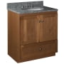 Strasser Simplicity 30" Single Free Standing Vanity Cabinet Only - Less Vanity Top Medium Alder