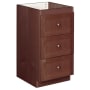 Strasser Simplicity 34-1/2" MDF and Plywood Bathroom Bridge or Side Cabinet Dark Alder