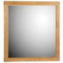 Strasser Simplicity 30" W x 32" H Transitional Rectangular Wood Framed Bathroom Wall Mirror Natural Alder
