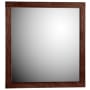Strasser Simplicity 30" W x 32" H Transitional Rectangular Wood Framed Bathroom Wall Mirror Dark Alder