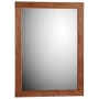 Strasser Simplicity 24" W x 32" H Transitional Rectangular Wood Framed Bathroom Wall Mirror Medium Alder