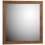 Strasser Simplicity 30" W x 32" H Transitional Rectangular Wood Framed Bathroom Wall Mirror Medium Alder