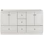 Strasser Simplicity 60" Double Free Standing Vanity Cabinet Only - Less Vanity Top Dewy Morning