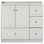 Strasser Simplicity 36" Single Free Standing Vanity Cabinet Only - Less Vanity Top Dewy Morning