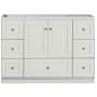 Strasser Simplicity 48" Single Free Standing Vanity Cabinet Only - Less Vanity Top Dewy Morning