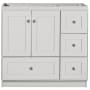 Strasser Simplicity 36" Single Free Standing Vanity Cabinet Only - Less Vanity Top Dewy Morning