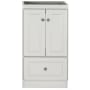 Strasser Simplicity 18" Single Free Standing Vanity Cabinet Only - Less Vanity Top Dewy Morning