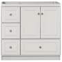 Strasser Simplicity 36" Single Free Standing Vanity Cabinet Only - Less Vanity Top Dewy Morning