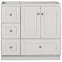 Strasser Simplicity 36" Single Free Standing Vanity Cabinet Only - Less Vanity Top Dewy Morning