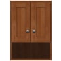 Strasser Simplicity 26" MDF and Plywood Wall Mounted Bathroom Cabinet Medium Alder