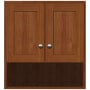 Strasser Simplicity 26" MDF and Plywood Wall Mounted Bathroom Cabinet Medium Alder