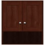 Strasser Simplicity 26" MDF and Plywood Wall Mounted Bathroom Cabinet Dark Alder