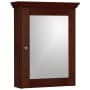 Strasser Simplicity 19" x 27" Framed Single Door Medicine Cabinet Dark Alder
