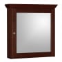 Strasser Simplicity 24" x 27" Framed Single Door Medicine Cabinet Dark Alder