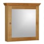 Strasser Simplicity 24" x 27" Framed Single Door Medicine Cabinet Natural Alder
