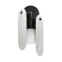 Studio M Megalith 16" Tall LED Wall Sconce by Nina Magon Gunmetal