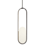 Studio M Trance 8" Wide Mini Pendant Gunmetal