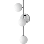 Studio M Contour 3 Light 21" Tall LED Wall Sconce Polished Chrome