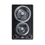 Summit 12 Inch Wide 2 Burner Induction Coil Cooktop - 115 Volt Black
